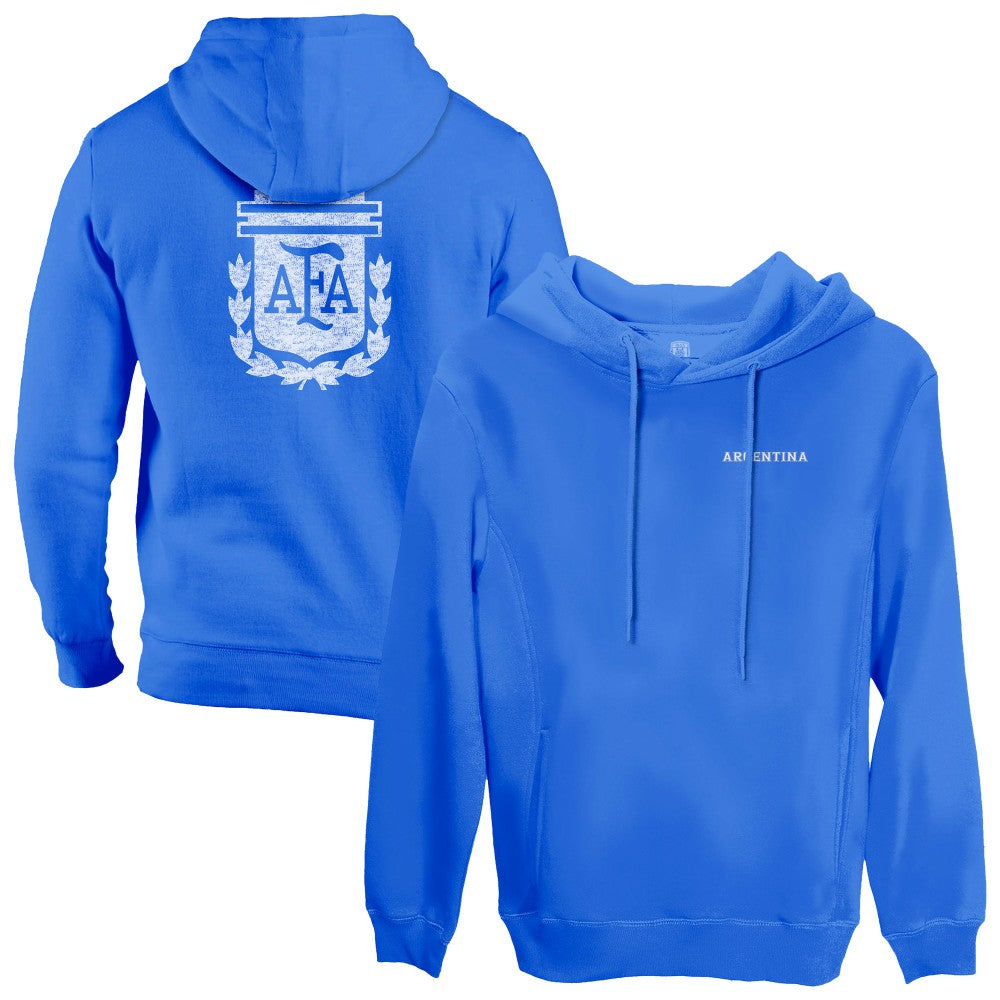 Argentina National Team 1863FC Wordmark Fleece Pullover Hoodie for sale - Blue