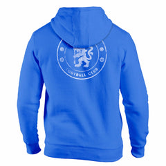 Chelsea 1863FC Wordmark Fleece Pullover Hoodie on sale - Blue