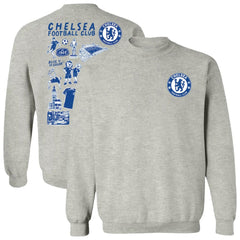 Chelsea Vive La Fete Women's Impressions Artwork Pullover Sweatshirt on sale - Gray