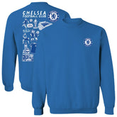 Chelsea Vive La Fete Women's Impressions Artwork Pullover Sweatshirt on sale - Blue