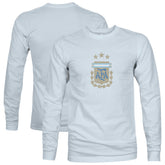 Argentina National Team 1863FC Color Badge Long Sleeve T-Shirt for sale - Light Blue