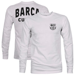 Barcelona 1863FC Back Team Arch Long Sleeve T-Shirt on sale - Gray
