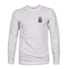 Argentina National Team 1863FC Back Team Arch Long Sleeve T-Shirt for sale - Gray