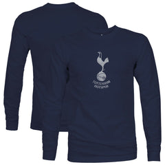 Tottenham Hotspur 1863FC Mono Badge Long Sleeve T-Shirt Sale - Navy