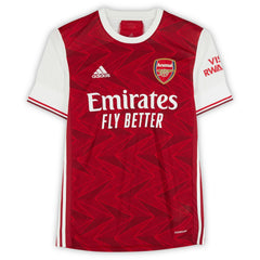 Dennis Bergkamp Arsenal Autographed 2020-21 Red Home Jersey on sale - BAS