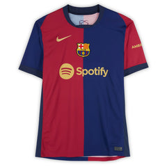 Patrick Kluivert Barcelona Autographed 2024-25 Red/Blue Home Jersey on sale - BAS