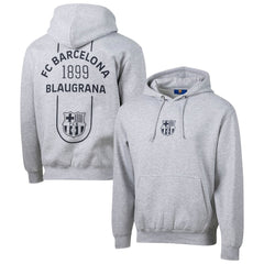 Barcelona Sport Design Sweden Streetwear Relaxed Pullover Hoodie on sale - Heather Gray