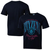 Manchester City Sport Design Sweden Hometown Hero Graphic T-Shirt Discount - Navy