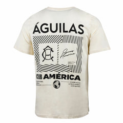 Club America Sport Design Sweden Everyday Relaxed T-Shirt Discount - Cream
