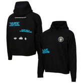 Manchester City Sport Design Sweden Overtime Oversized Raglan Hoodie Discount - Black