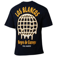 Real Madrid Sport Design Sweden Youth Game Day Graphic T-Shirt Discount - Navy