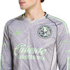 Club America 2025/26 Third Replica Long Sleeve Jersey Discount - Gray