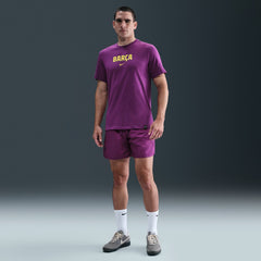 Barcelona 2025/26 Wordmark T-Shirt on sale - Purple