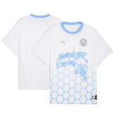 Manchester City 2025 FIFA Club World Cup Hoops T-Shirt Discount - White