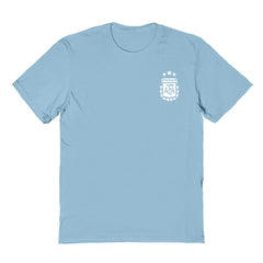 Argentina National Team Vive La Fete Women's Impressions Artwork T-Shirt for sale - Light Blue