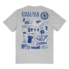 Chelsea Vive La Fete Women's Impressions Artwork T-Shirt Discount - Heather Gray