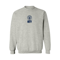 Manchester City Vive La Fete Women's Color Badge Pullover Sweatshirt Discount - Heather Gray