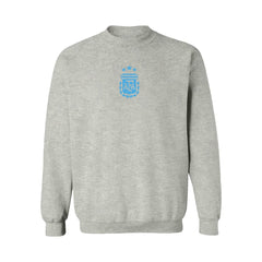 Argentina National Team Vive La Fete Women's Color Badge Pullover Sweatshirt for sale - Heather Gray