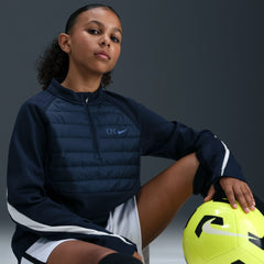 Chelsea Youth 2025/26 Academy Winter Warrior Drill Training Top on sale - Navy
