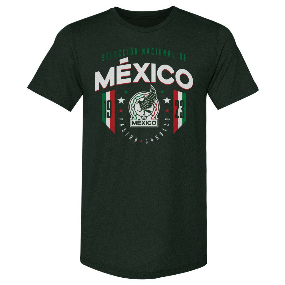 Mexico National Team 500 Level 1923 Premium Tri-Blend T-Shirt for sale - Forest Green