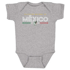 Mexico National Team 500 Level Infant Inline Bodysuit for sale - Heather Gray