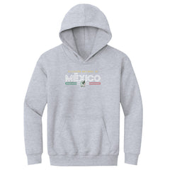 Mexico National Team 500 Level Youth Inline Pullover Hoodie for sale - Gray
