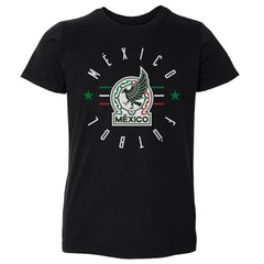 Mexico National Team 500 Level Toddler Futbol T-Shirt for sale - Black