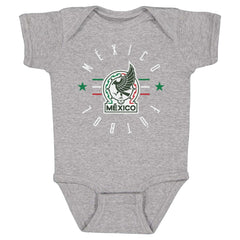 Mexico National Team 500 Level Infant Futbol Bodysuit for sale - Heather Gray