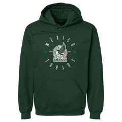 Mexico National Team 500 Level Futbol Pullover Hoodie for sale - Forest Green