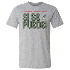 Mexico National Team 500 Level Si Se Puede Inline Bold T-Shirt for sale - Heather Gray