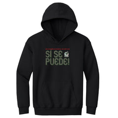 Mexico National Team 500 Level Youth Si Se Puede Inline Bold Pullover Hoodie for sale - Black