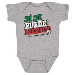 Mexico National Team 500 Level Infant Si Se Puede Bodysuit for sale - Heather Gray