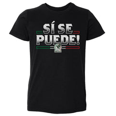 Mexico National Team 500 Level Toddler Si Se Puede T-Shirt for sale - Black