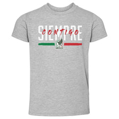 Mexico National Team 500 Level Toddler Siempre Contigo T-Shirt for sale - Heather Gray