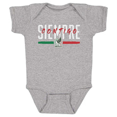 Mexico National Team 500 Level Infant Siempre Contigo Bodysuit for sale - Heather Gray