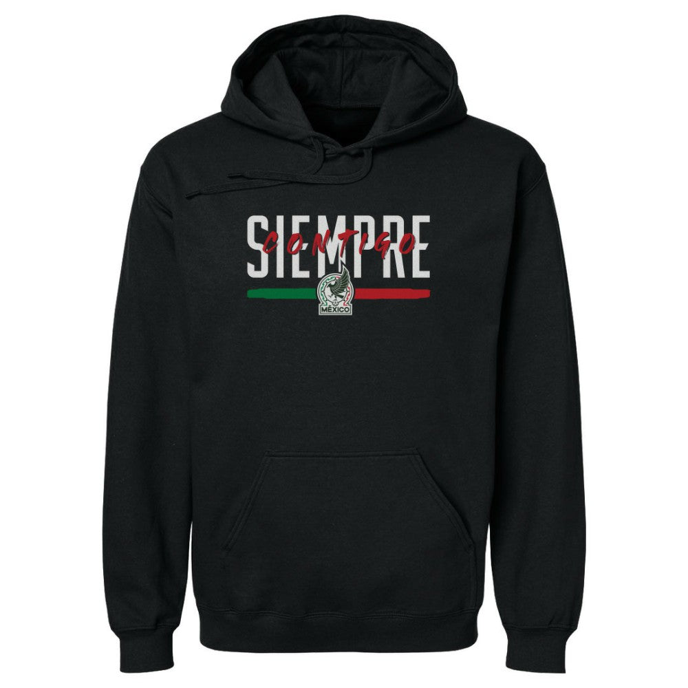 Mexico National Team 500 Level Siempre Contigo Pullover Hoodie for sale - Black