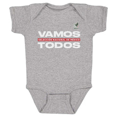 Mexico National Team 500 Level Infant Vamos Todos Bodysuit for sale - Heather Gray