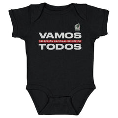 Mexico National Team 500 Level Infant Vamos Todos Bodysuit for sale - Black