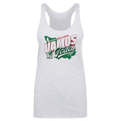 Mexico National Team 500 Level Women's Vamos Todos Country Tri-Blend Tank Top for sale - Gray