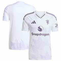Manchester United 2025/26 Away Replica Jersey Discount - White