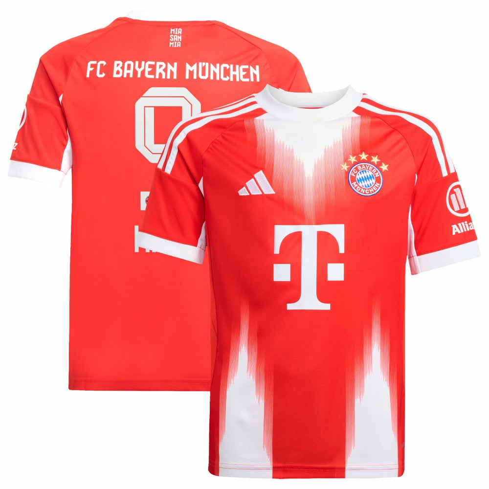 Harry Kane Bayern Munich Youth 2025/26 Home Replica Jersey on sale - Red