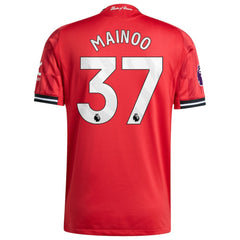 Kobbie Mainoo Manchester United Home 2025/26 Player Jersey Discount - Red