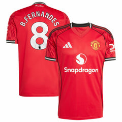 Bruno Fernandes Manchester United Home 2025/26 Replica Player Jersey Discount - Red