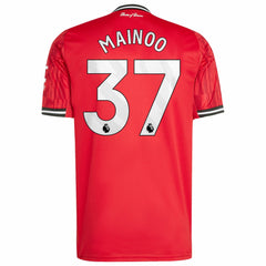 Kobbie Mainoo Manchester United Home 2025/26 Replica Player Jersey Discount - Red