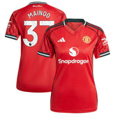Kobbie Mainoo Manchester United Women's Home 2025/26 Replica Player Jersey Discount - Red