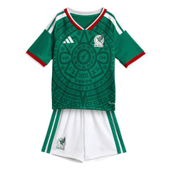Mexico National Team Toddler FIFA x World Cup Home 2026 Replica Mini Kit for sale - Green
