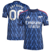 Arsenal 2025/26 Away Replica Custom Jersey on sale - Blue
