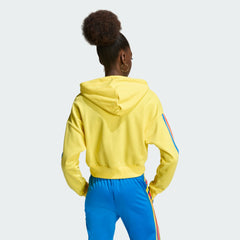 Colombia National Team Women's FIFA x World Cup Alphaskin Cropped Hoodie for sale - Yellow