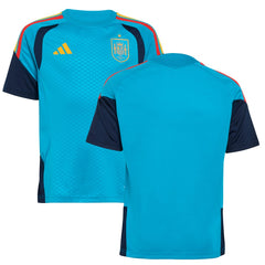 Spain National Team Youth FIFA x World Cup 2026 Tiro Training Jersey for sale - Turquoise