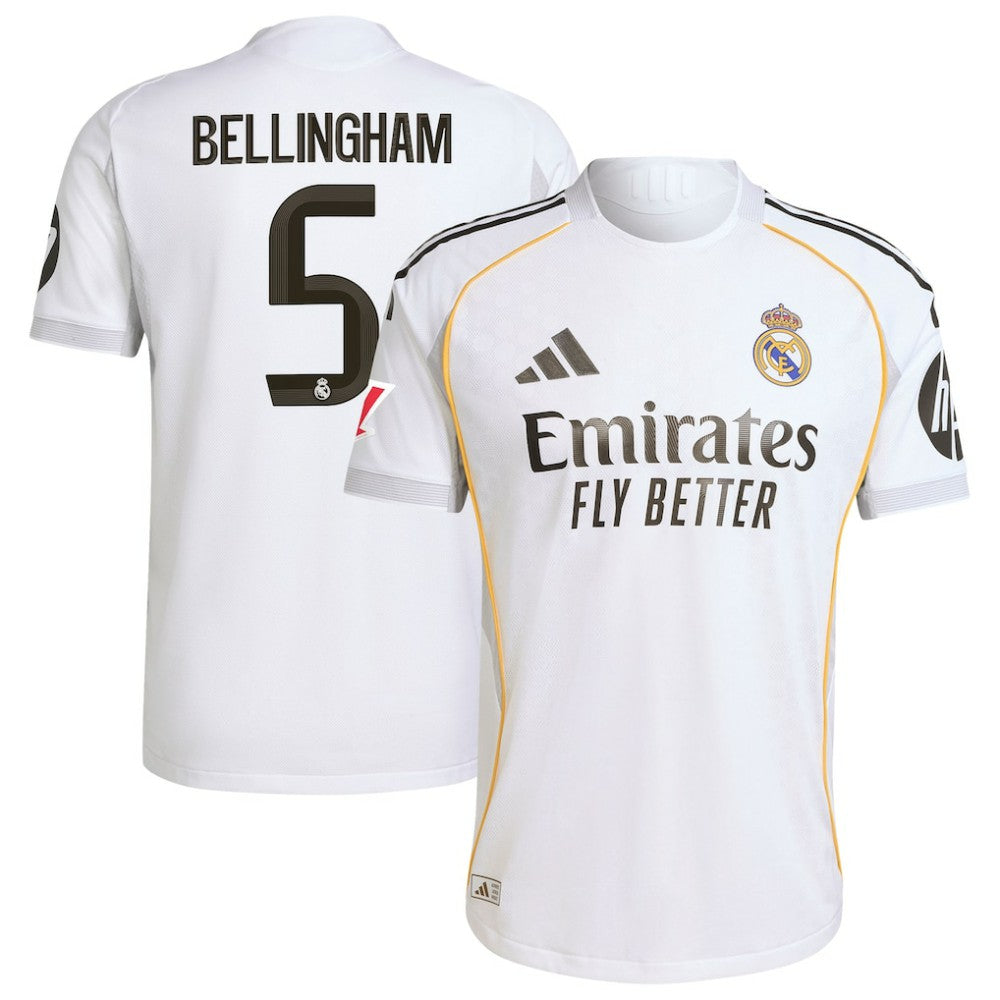 Jude Bellingham Real Madrid 2025/26 Home Jersey Discount - White